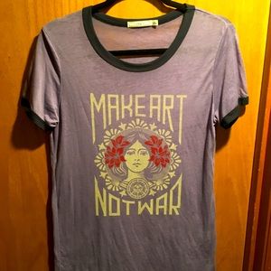 Vintage Obey Make Art Not War Tshirt